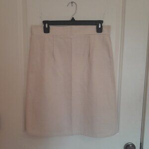 Women's Off-white Denim pencil skirt, M